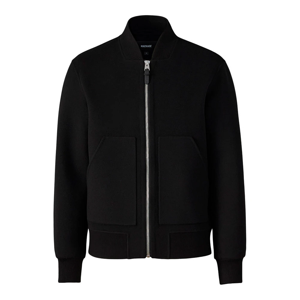 Mackage Emilio-w Wool Bomber Jacket Size: