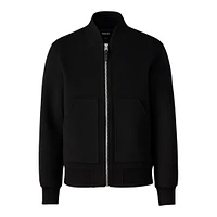 Mackage Emilio-w Wool Bomber Jacket Size: