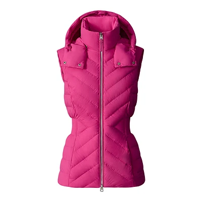 Mackage Hoshi Light Down Hooded Vest Size: