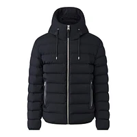 Mackage Jack-z Agile-360 Stretch Light Down Jacket With Hood Black, Size: