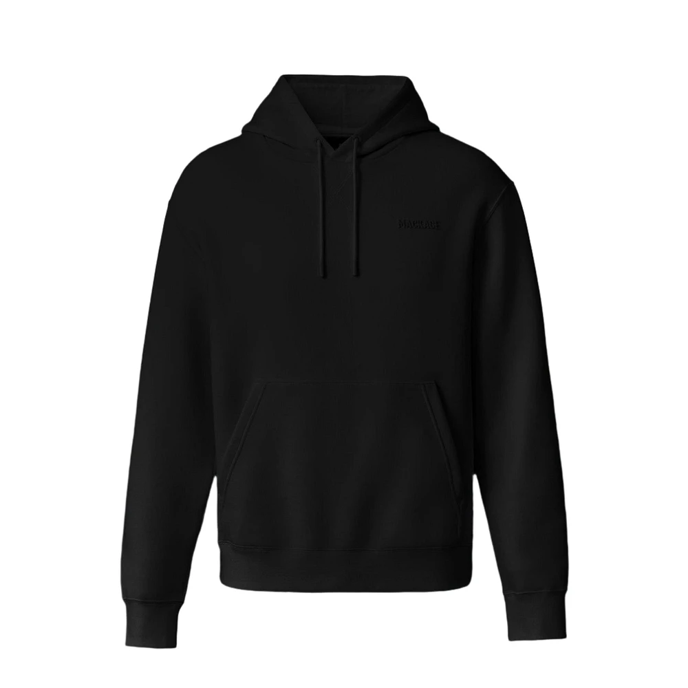 Mackage Kolton Double-face Jersey Logo Hoodie Size:
