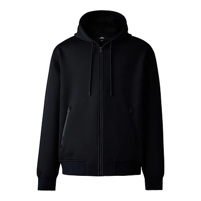 Mackage Krystos Double-face Jersey Zip-up Hoodie Size: