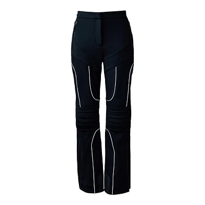Mackage Maika Techno Fleece Ski Pants With Articulated Knees And Smocked Detail Size: