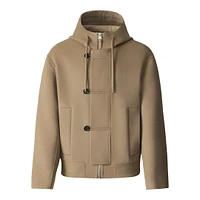 Mackage Malik Double-face Wool Hooded Jacket Size: