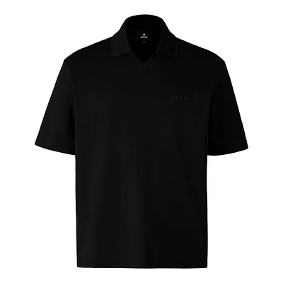Mackage Marco Organic Cotton Polo Size: