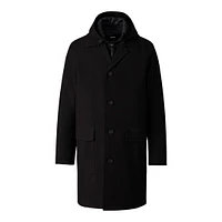 Mackage Mathias 3-in-1 Balmacaan Coat With Removable Down Liner Size:
