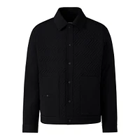 Mackage Maxwell Quilted Down Shirt Jacket Size: