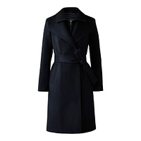 Mackage Norita 2-in-1 Double Face Wool Coat With Sash Size: