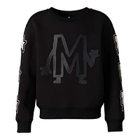 Mackage Sawyer-tnv Double-face Jersey Graphic Sweatshirt For Toddlers (2-6 Years) Black, Size: