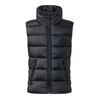 Mackage Cleo E3-lite Down Vest With Peplum For Toddler (2-6 Years) Black, Size: