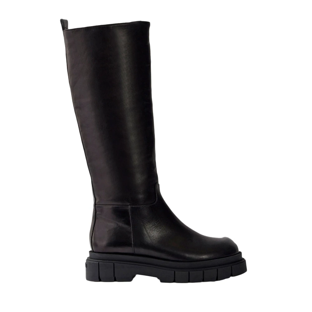 Mackage Commander Shearling-lined Lug Sole (r) Leather Boot For Women Size: