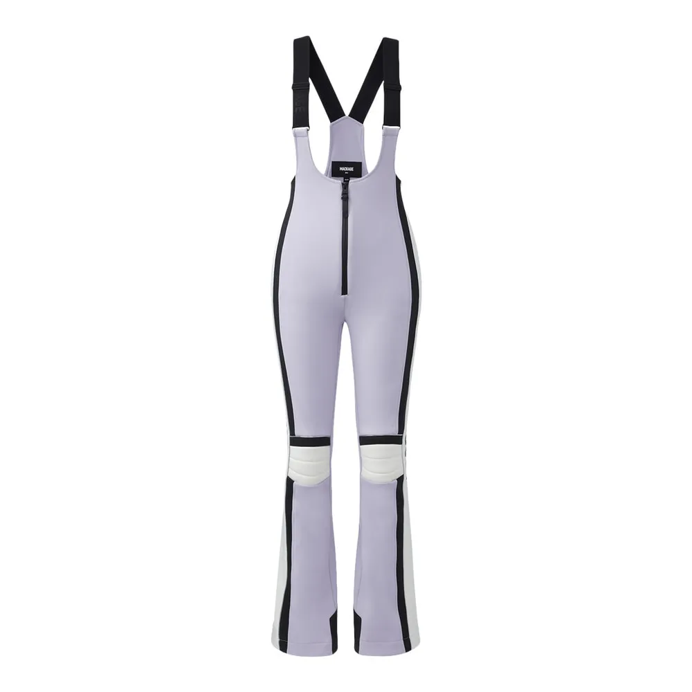 Mackage Gia Agile-360 Fitted Ski Suspenders In Lilac, Size: Xs