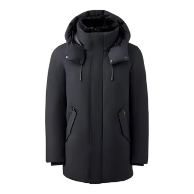 Mackage Sullivan 2-in-1 Down Coat With Removable Bib Black, Size: