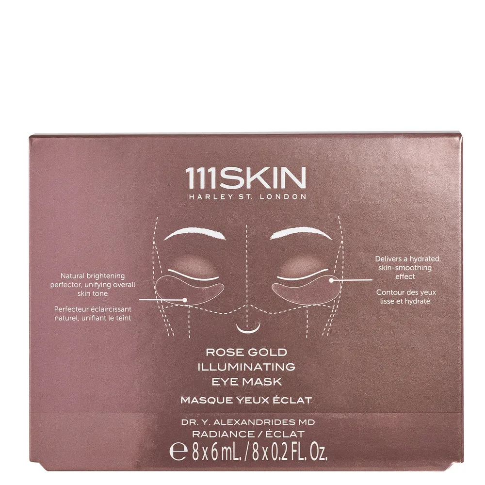 Rose Gold Illuminating Eye Mask Box