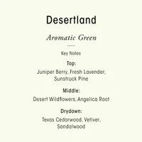 Desertland Scented Candle