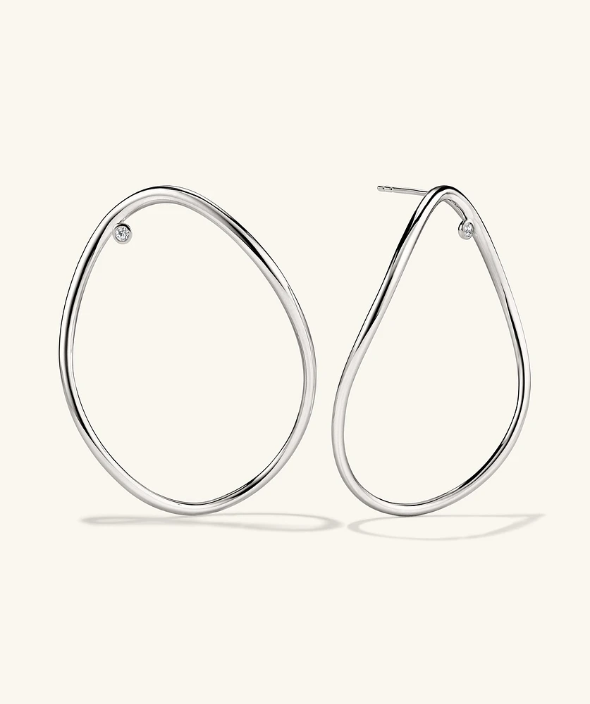 Figure Oversized Hoops