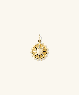 Energy: Sun Coin Charm Pendant