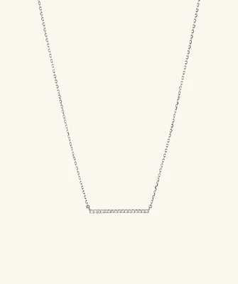 Linear Diamond Necklace