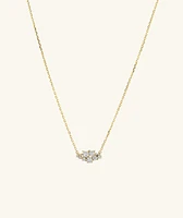 Diamond Cluster Necklace