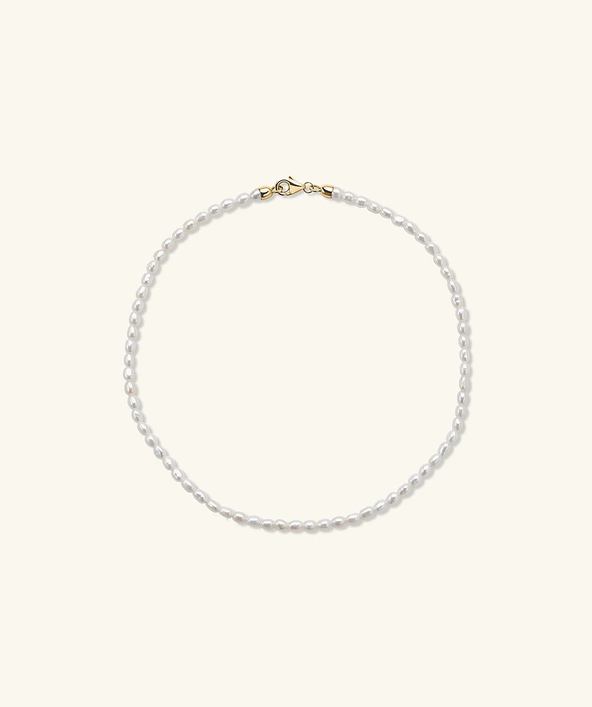 Micro Pearl Anklet