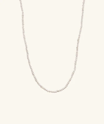 Micro Pearl Necklace