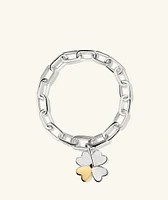 Mejuri x GANNI Clover Charm Bracelet