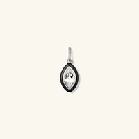 Mosaic Enamel Marquise Pendant
