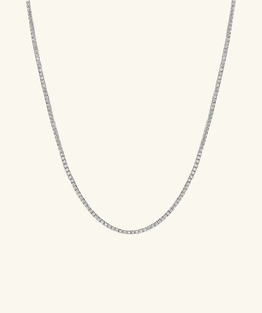 Lab Grown Diamond Tennis Necklace 2.5mm