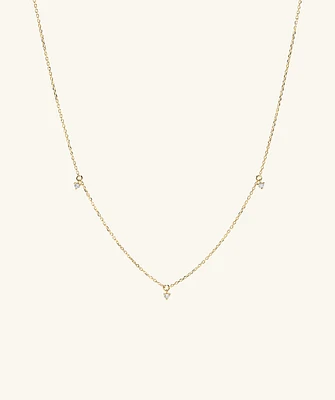 Trio Diamond Necklace