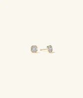 Mosaic Cushion Diamond Studs