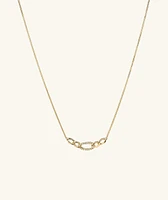 PavÃ© Diamond Oversized Curb Necklace