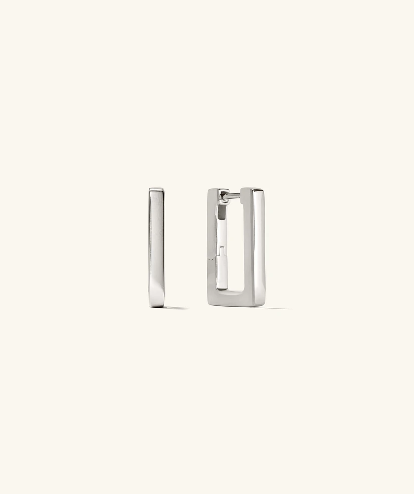 Block Medium Hoops