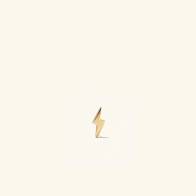 Piercing Studio - Lightning Bolt Flat Back Stud