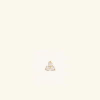 Piercing Studio - Diamond Lotus Flat Back Stud