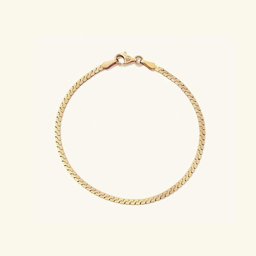 Serpentine Chain Bracelet