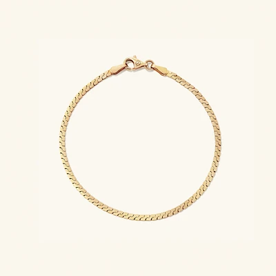 Serpentine Chain Bracelet