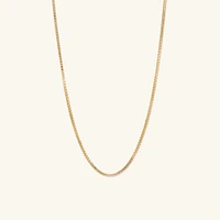 Square Box Chain Necklace