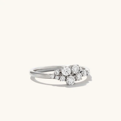 Diamonds Cluster Ring