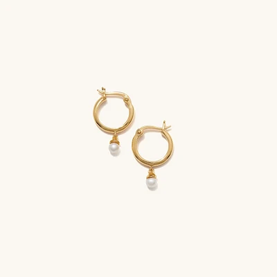 Pearl Hoops