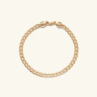 Flat Curb Chain Bracelet