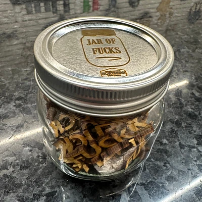 Jar of Fucks To Give