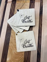 Just Breathe Coaster Set