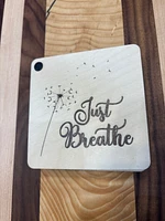 Just Breathe Coaster Set