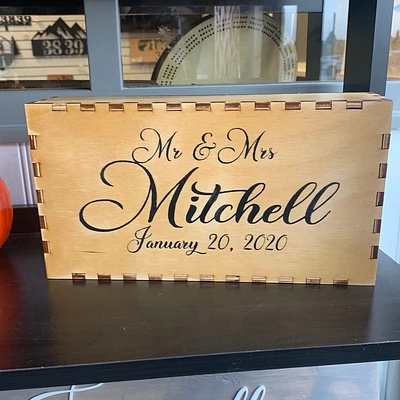 Wedding Keepsake Box