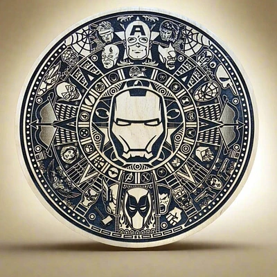 Avengers Mayan Calendar