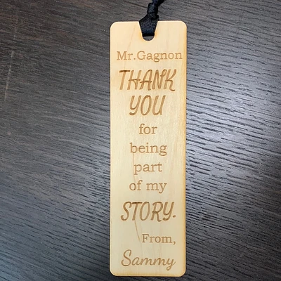 Thank You Teacher Bookmark