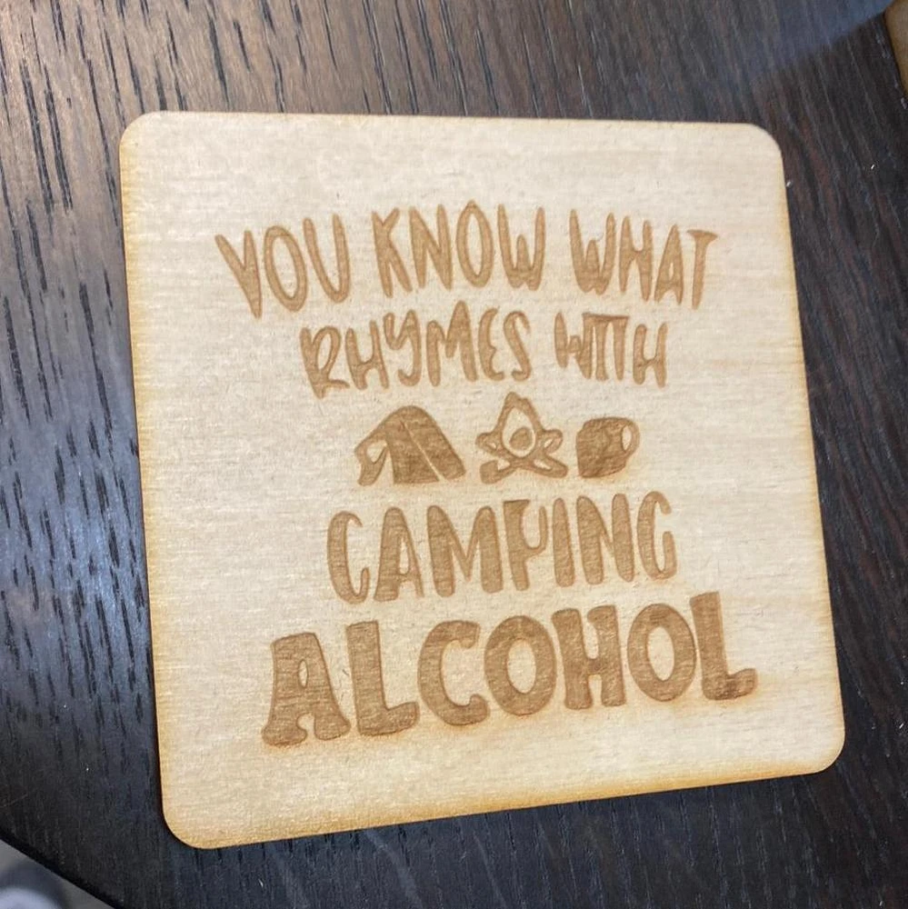 camping coaster set