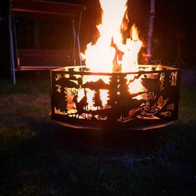 Flat-Pack Fire Pit