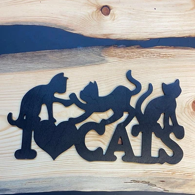 I Love Cats Sign