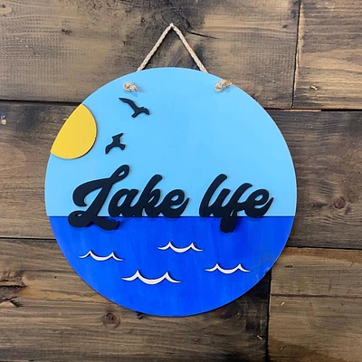 Lake life decor